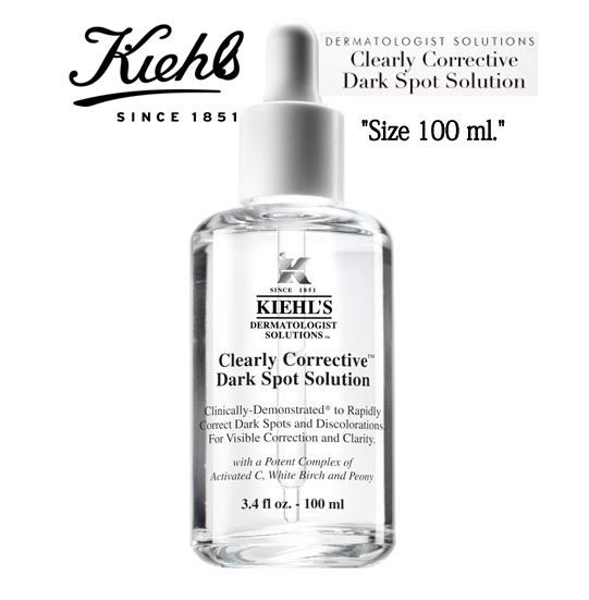 KIEHL's,Clearly Corrective Dark Spot Solution 100 ml.,Clearly Corrective Dark Spot Solution,Clearly Corrective Dark Spot Solution ราคา,Clearly Corrective Dark Spot Solution รีวิว